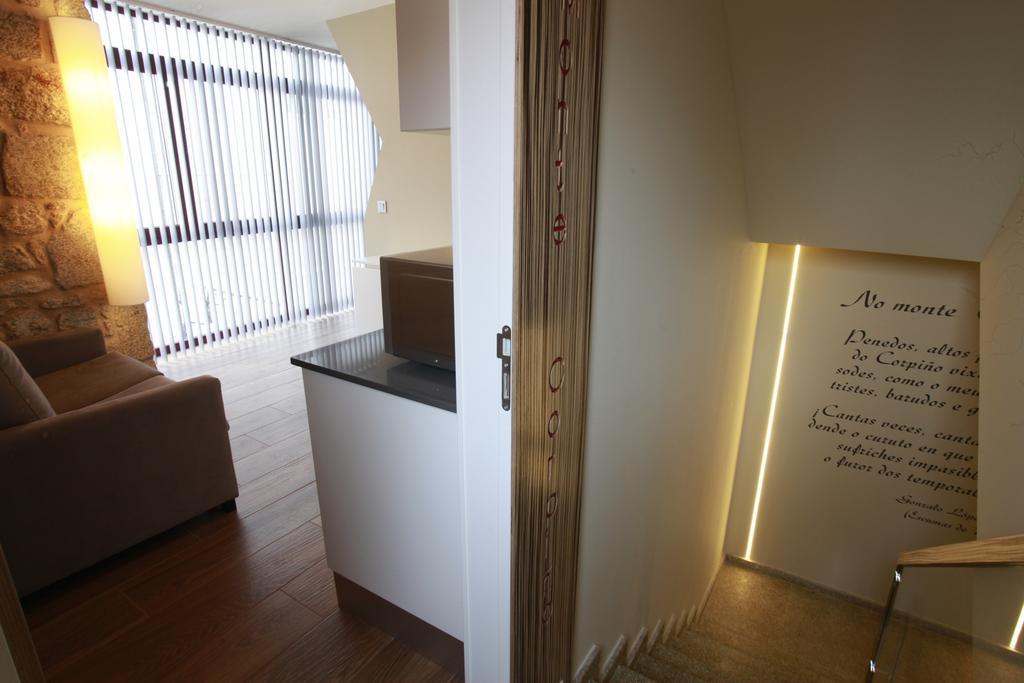 Apartamentos Praia Do Capitan Muxía Habitación foto