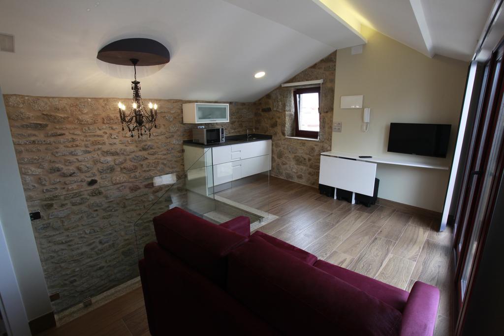 Apartamentos Praia Do Capitan Muxía Habitación foto